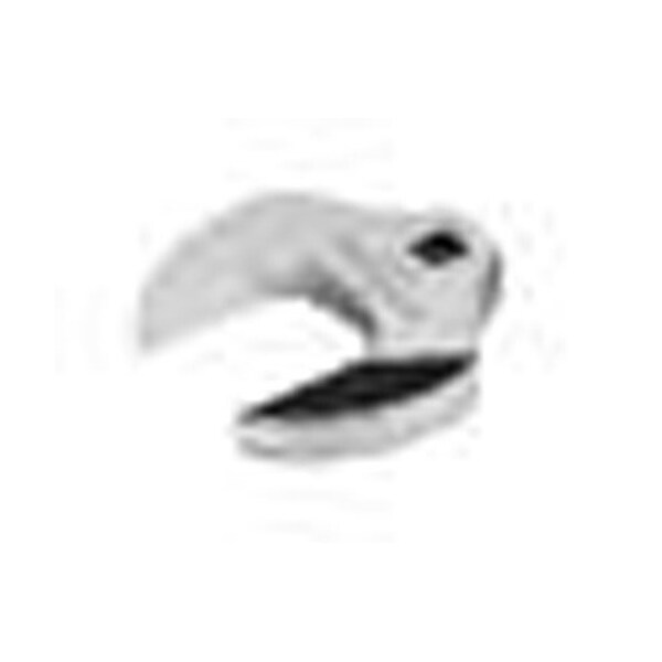 Williams Crowfoot Wrench, Open End, 1/2 Inch Dr, Satin-Chrome, JHWSCOE56 - JHWSCOE56