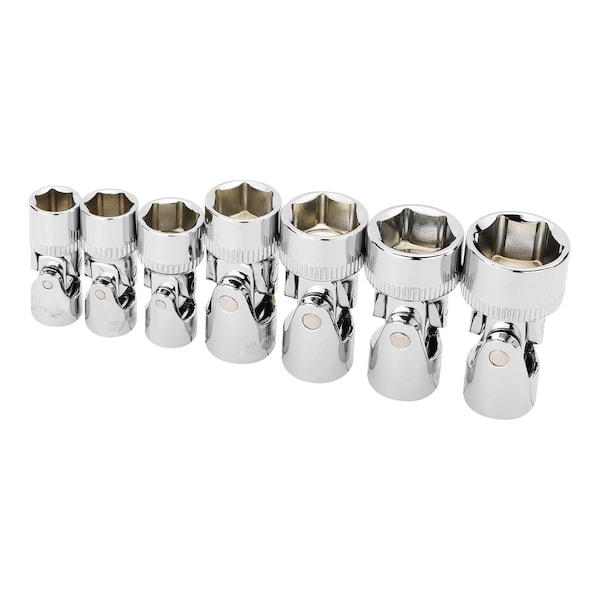 Ingersoll-Rand 7 Piece 6 Pt SAE Universal Joint Socket Set - 752036X