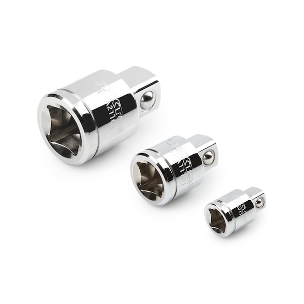 Tekton 1/4, 3/8, 1/2 Inch Drive Mini Extension Set (3-Piece) - SHA99020