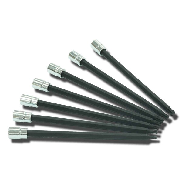 Durston Manufacturing BALL TORX X-LONG 7pc SET T10 THRU T40 - VIBTXL400