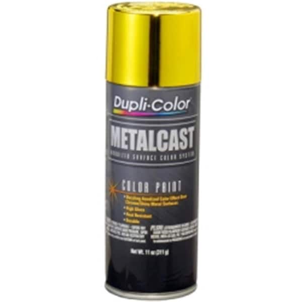 Duplicolor Duplicolor MC202 11 oz Aerosol Metal Cast Anodized Color Paint; Yellow - DUPMC202