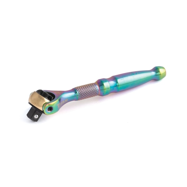 Titan 14 in Drive Titanium Swivel Head Micro Ratchet - TIT11326