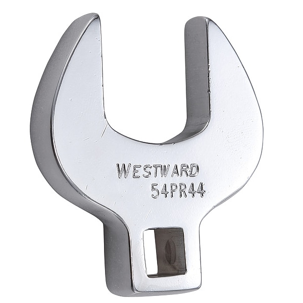 Westward Crowfoot Socket Wrench, 1" Socket, Crwft Wrnch, Steel, DrvSz 3/8", HdSz 1 - 54PR44
