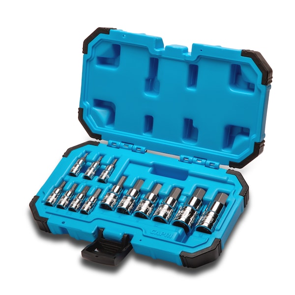 Capri Tools Advanced Series Metric Hex Bit Socket Set, 13 pcs - CP30002ADV