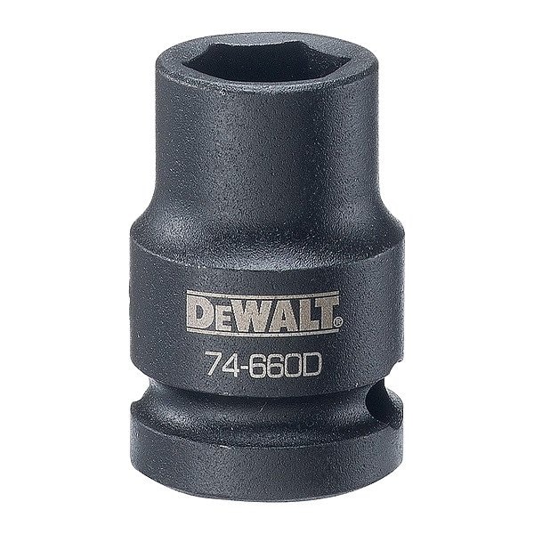 Dewalt Impact Socket, 6PT 1/2in Dr, 1-1/8in SAE - DWMT74659OSP