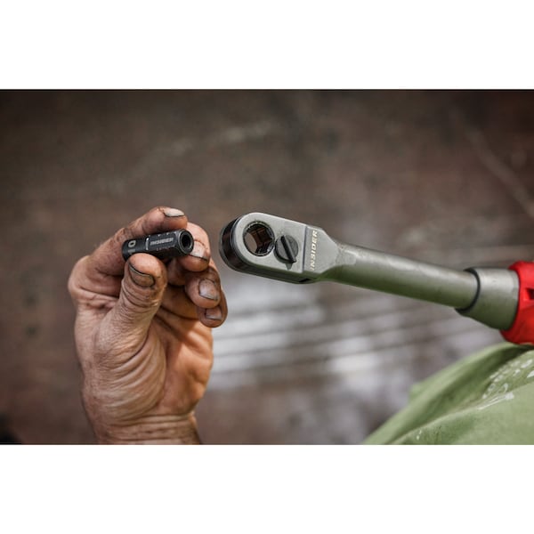 Milwaukee Tool 12mm INSIDER Box Ratchet 6 Point Socket - 49-16-1612