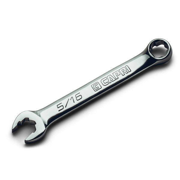 Llave combinada corta Capri Tools WaveDrive Pro de 5/16 pulgadas para tornillos regulares y redondeados - CP11750-S516SB
