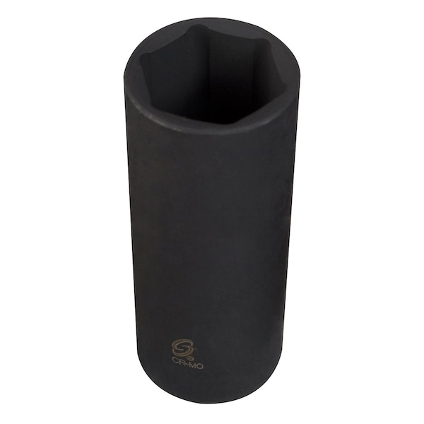 Sunex 3/8" Drive, 9/16" Size, SAE Socket, 6 Points, Impct Sckt, Deep, 6 pt., 3/8" Drve, 9/16 - 318D
