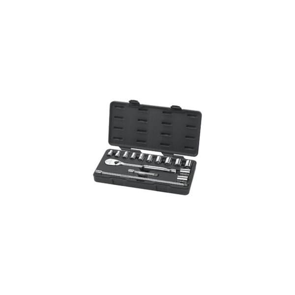 Gearwrench 15 Piece 1/2" Drive 6 Point Standard SAE Mechanics Tool Set - 80706