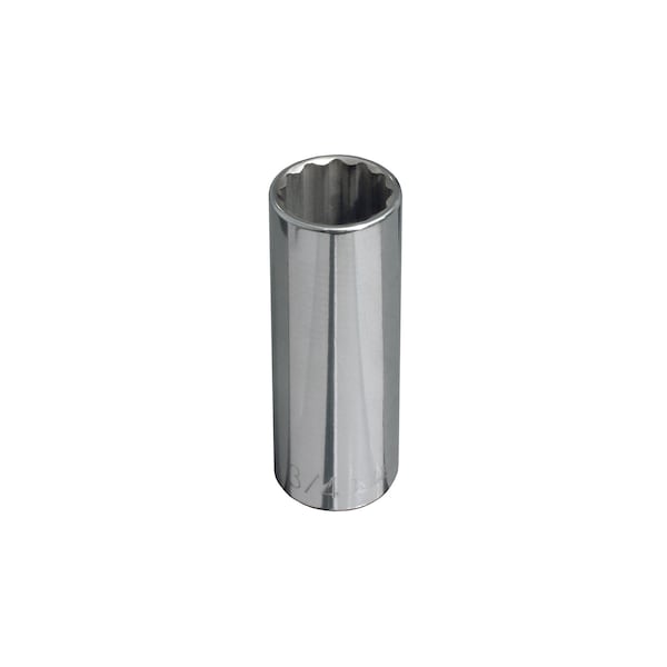Klein Tools 1/2" Drive, 11/16" SAE Socket, 12 Points, 11/16-Inch Deep 12-Point  1/2-Inch Drive - 65828