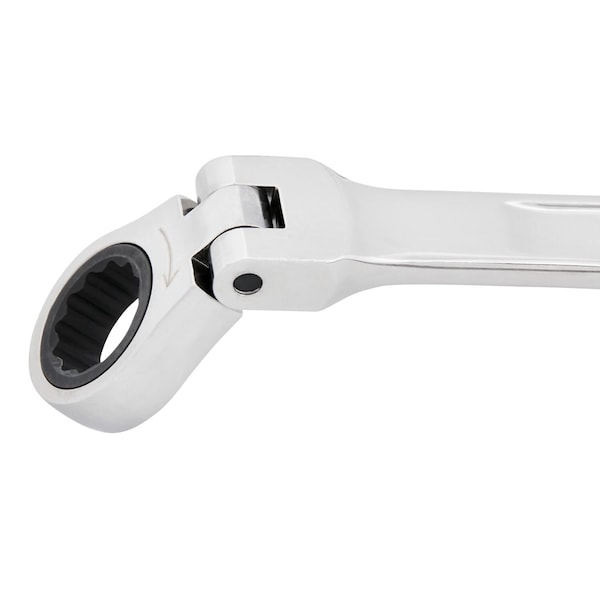 Craftsman Flexible Head V-Series XXL SAE Ratchet Flex Head Doubl, Polished Chrome - CMMT87400V