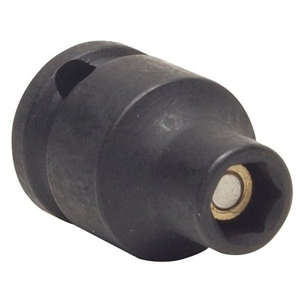 Westward WESTWARD 3/8 in Drive Impact Socket, Standard Socket, Black Oxide, Steel, 5/16 in - 4LYU8