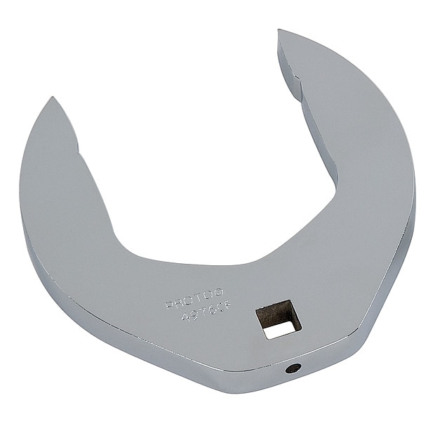 Proto 3/8" Drive, SAE 1-3/16" Crowfoot Socket Wrench, Open End Head, Full Polish Finish - J4938CF