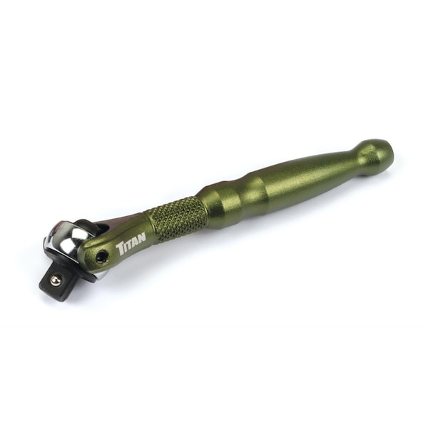 Titan 14 in Drive Aluminum Swivel Head Micro Ratchet, TIT11324 - TIT11324
