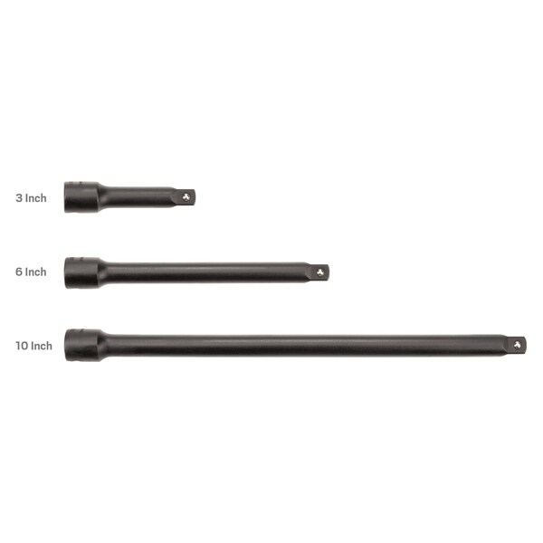 Tekton 3/8 Inch Drive Impact All Accessories Set (6-Piece) - SIA91002