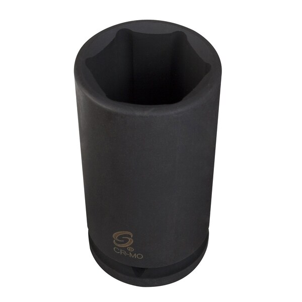 Sunex 3/4" Drive, 28mm Size, Metric Socket, 6 Points, Deep, 6 pt., 3/4" Drive, 28mm - 428MD