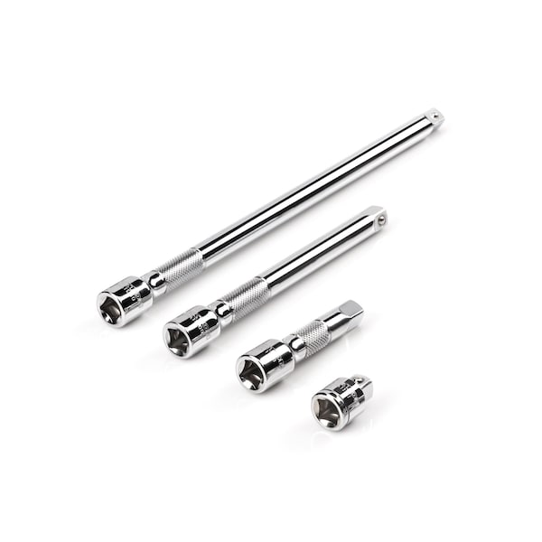 Tekton 3/8 Inch Drive Extension Set, 4-Piece (1, 3, 6, 10 in.) - SHA91011