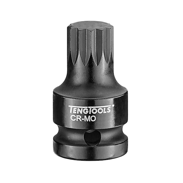 Teng Tools 1/2" Drive M18 1.69" Long XZN Spline Impact Bit S - 921818