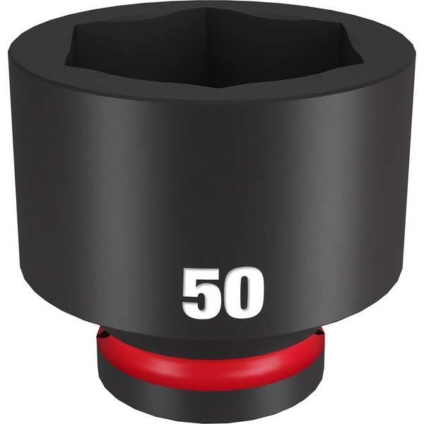 Milwaukee Tool 50mm SHOCKWAVE Impact Duty 3/4 in. Drive Standard 6 Point Impact Socket - 49-66-6388