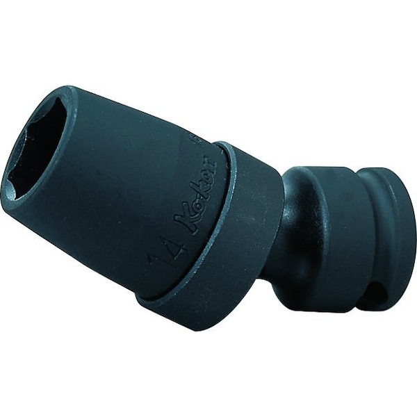 Ko-Ken Universal Socket 10mm 6 Point 57mm 3/8 Sq. Drive - 13440M-10