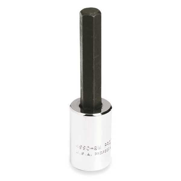 Proto 3/8 in Drive Hex Socket Bit Metric 6 mm Tip, 2 23/32 in L, 3/8" Dr , T30 Tip Size Socket Bit - J4990-6M