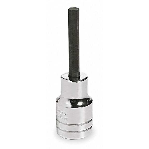 Proto 1/2 in Drive Hex Socket Bit Metric 17 mm Tip, 4 in L, 3/8" Dr , 5/32" Tip Size Socket Bit - J5441-17M