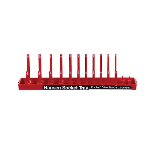 Hansen Hansen Global 9 in. L X 1/4 in. drive SAE Socket Tray 1 pc - 1401