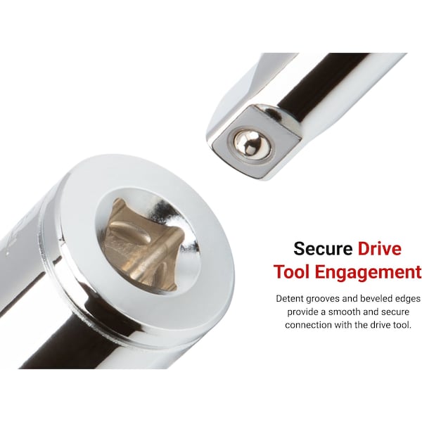 Tekton 1/4 Inch Drive x 1/4 Inch Magnetic Hex Bit Holder - SHA05402