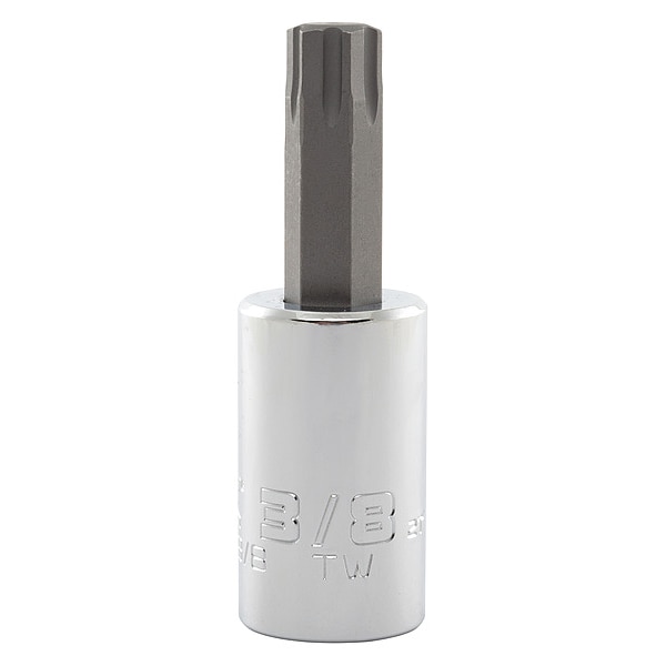 Proto 1/2 in Drive Hex Socket Bit SAE 3/8 in Tip, 2 3/4 in L - J5441R-3/8