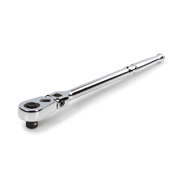Tekton 3/8 Inch Drive x 12 Inch Flex Head Quick-Release Long Ratchet - SRH31112