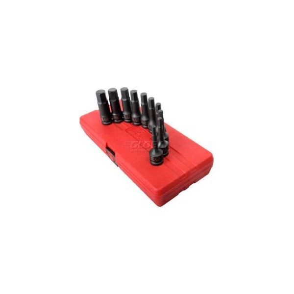 Sunex Sunex Tools 2638 10 PC. 1/2" Drive 1/4"-3/4" SAE Impact Hex Drive Set - 2638