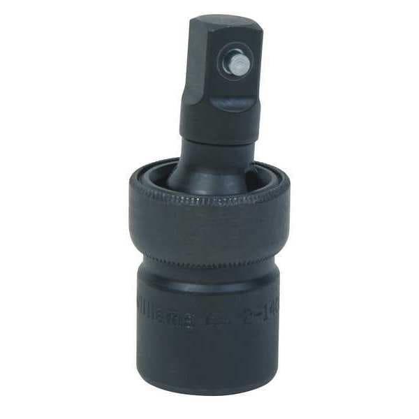Williams 3/8" Drive Impact Universal Joint, SAE, Industrial Black, 2-1/4" L - 2-140B