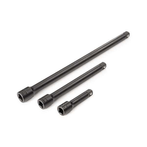 Tekton 3/8 Inch Drive Impact Extension Set, 3-Piece (3, 6, 10 in.) - SIA91000