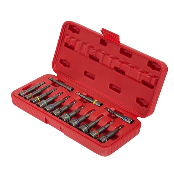 Sunex Â® Tools 14-Piece Impact Ready Magnetic Nut Setters Set (Metric/Fractional SAE) - 9933