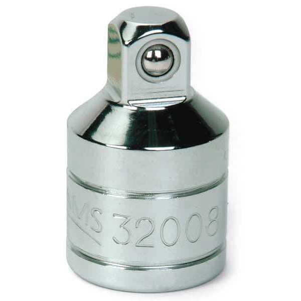 Williams 1/2" F x 3/8" M Drive Adapter, SAE, 1 pcs, Chrome plated - 32008