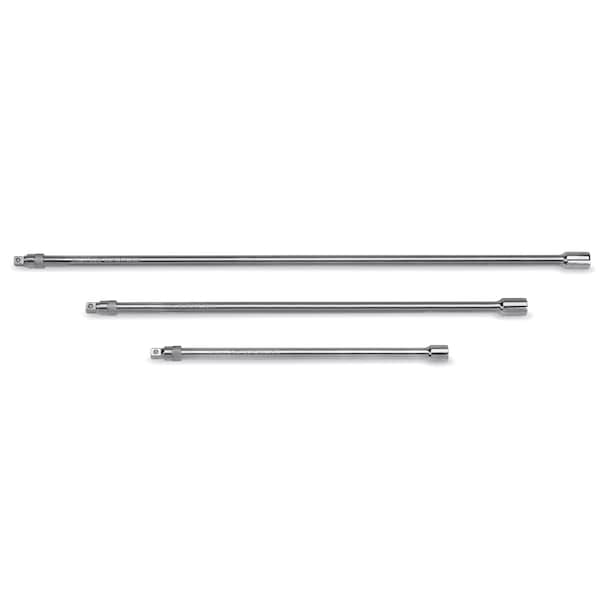 Williams Locking Extension Bar 3/8" Dr, 18" L, 1 Pieces, Chrome plated - 31027