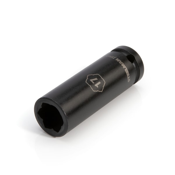 Steelman 17mm Convex Head Lug Bolt Impact Socket for Mercedes Benz - 99427