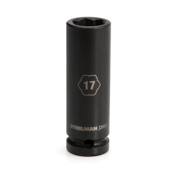 Steelman 17mm Convex Head Lug Bolt Impact Socket for Mercedes Benz - 99427