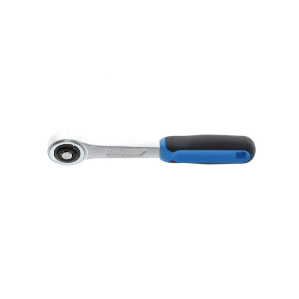 Gedore 1/4" Drive Ratchet Handle, Coupler 1/4" 129mm, Chrome - 2093 Z-94