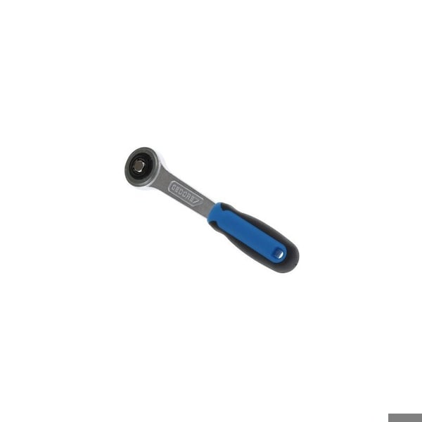 Gedore 1/4" Drive Ratchet Handle, Coupler 1/4" 129mm, Chrome - 2093 Z-94