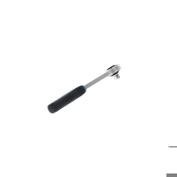 Gedore 1/4" Drive Ratchet Handle, Coupler 1/4" 129mm, Chrome - 2093 Z-94