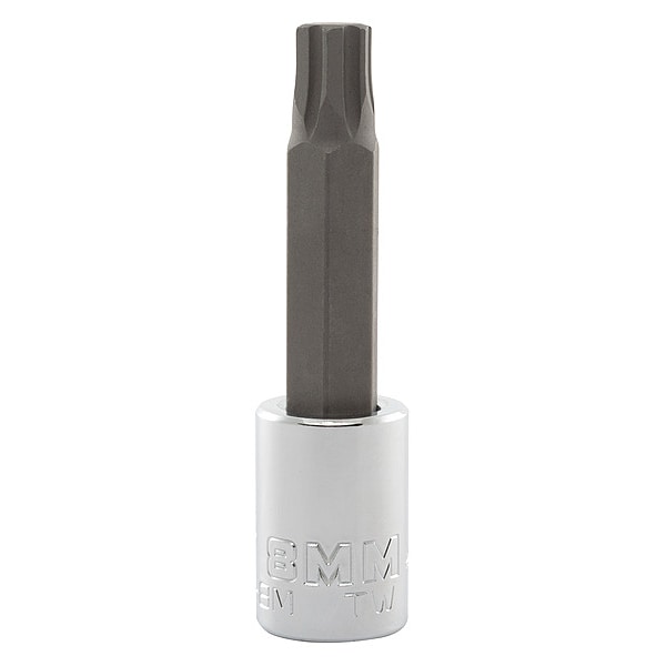 Proto 3/8 in Drive Hex Socket Bit Metric 8 mm Tip, 2 3/4 in L - J4990R-8M