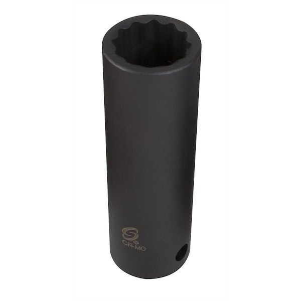 Sunex 1/2" Drive, 32mm Size, Metric Socket, 12 Points, Deep 12Pnt, 1/2"Dr32mm - 232ZMD