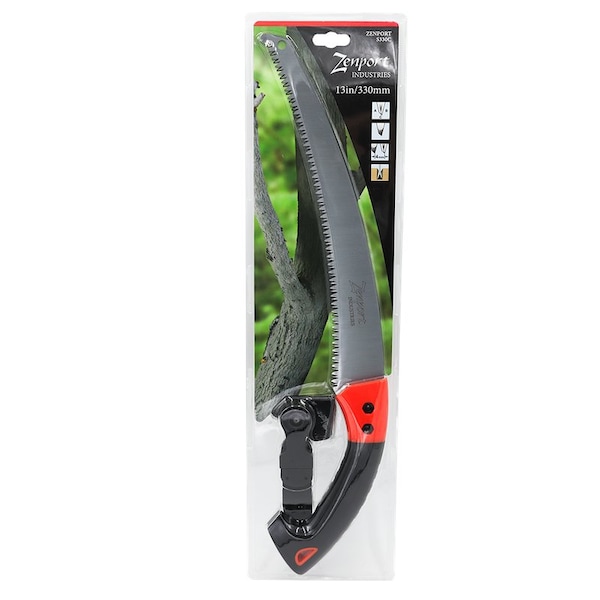 Zenport Pistol Grip Saw, 13-Inch Curved Blade, 3PK - S330C