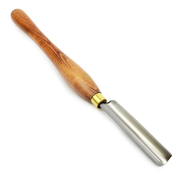 Crown Tools 1-1/4 Inch 32mm Roughing Out Gouge, 14 Inch 354mm Handle, Walleted - 24005