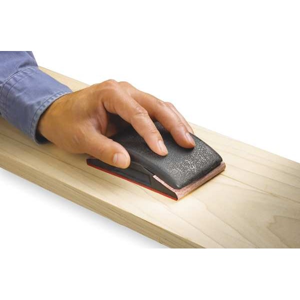 Norton Abrasives Hand Sanding Block, 4-7/8x2-11/16 In - 07660701889