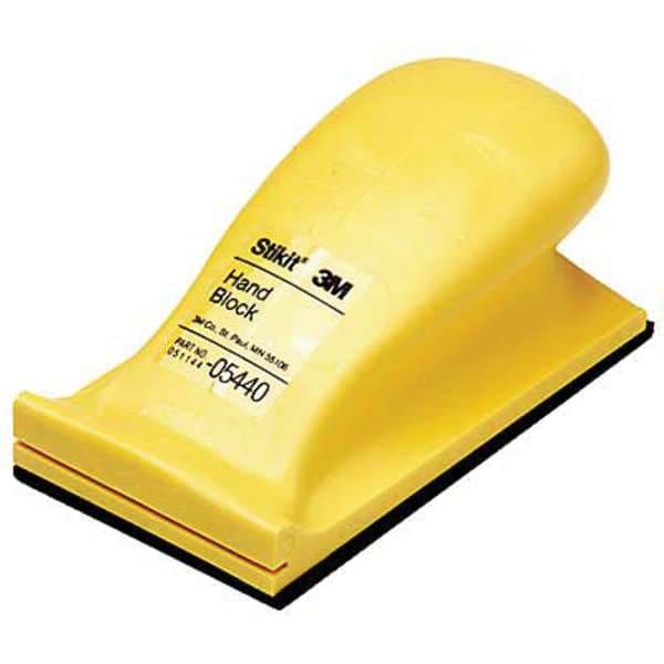3M Hand Sanding Block, 5x2-3/4 In, PSA, PK10 - 05440