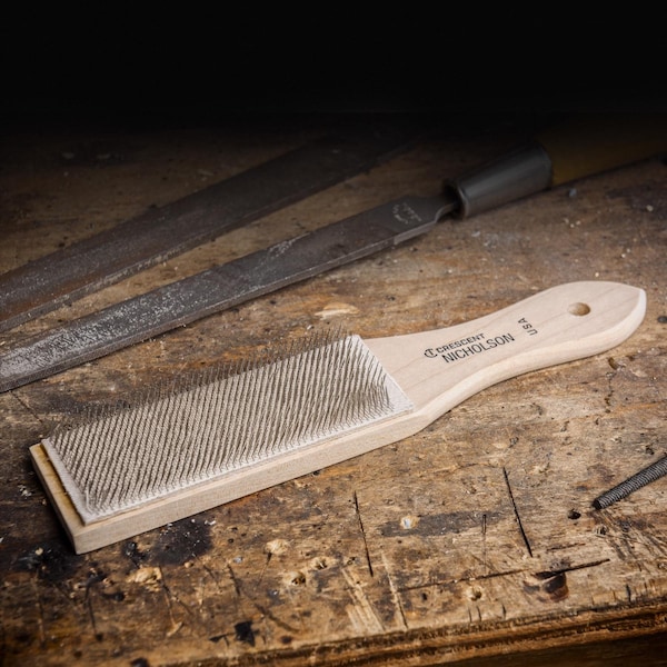 Crescent Nicholson Crescent Nicholson 8 in. L X 2.85 in. W Wood File Cleaner 1 pc - 21455