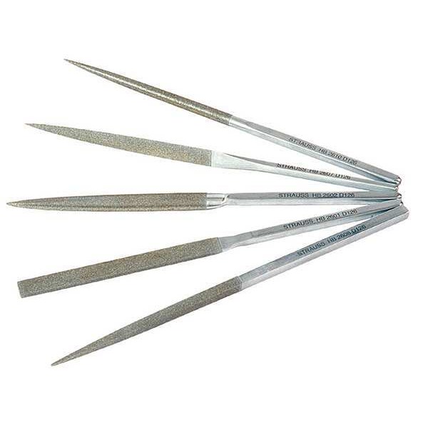 Strauss Habilis File Set, Swiss, 5 Pieces - HB2627D126