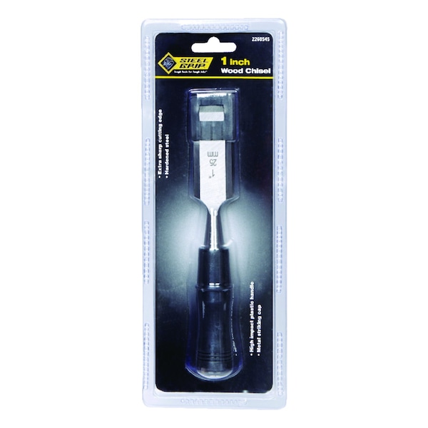 Steel Grip Steel Grip 1 in. W X 4 in. L Wood Chisel 1 pk - 2260545